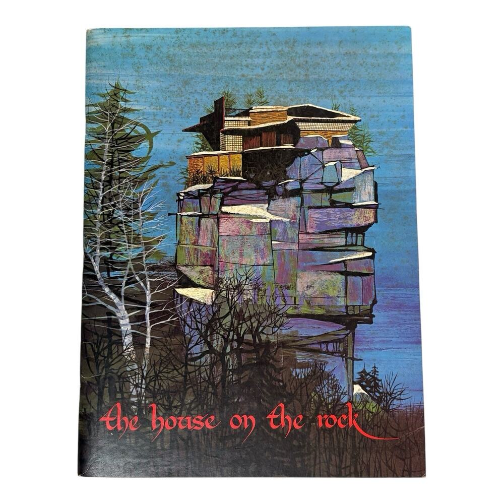 VTG 1982 "The House On The Rock" Souvenir Photo Book Spring Green WI Vintage 80s